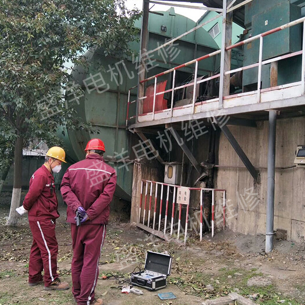 芜湖风机维修现场